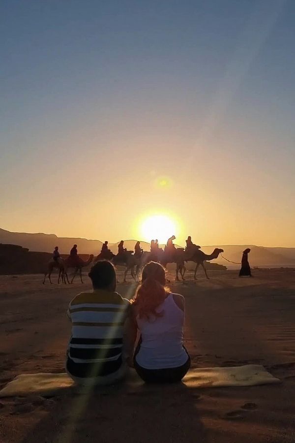 Travel inspiration moment