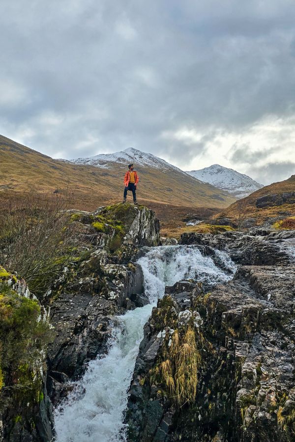 Waterfall in Scotland